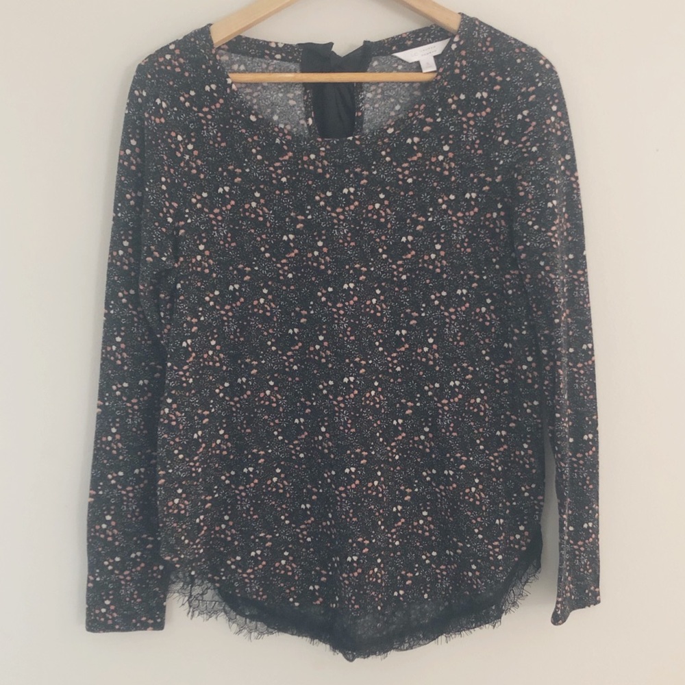 LC Lauren Conrad | Lace Hem Tunic